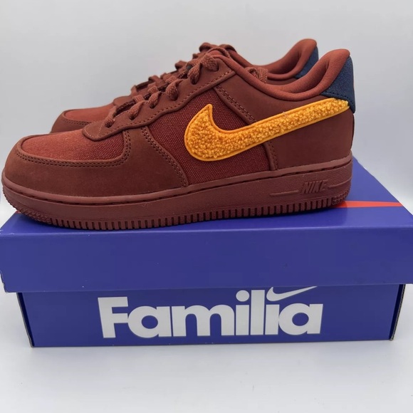 Nike Air Force 1 Low La Familia 2022 - DX9285-600 - Size 3Y New In Box - Picture 2 of 14